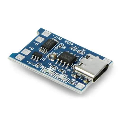 BMS 1S TP4056 (5V - 1A) Lithium Battery Charger Board ( Type C ) With Protection