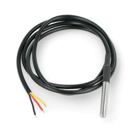DS18B20 Waterproof Temperature Sensor 3 Wire 100cm