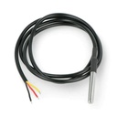 DS18B20 Waterproof Temperature Sensor 3 Wire 100cm