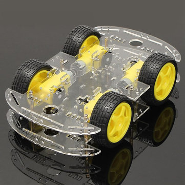 2-Layer 4WD Robot Car Chassis Kit